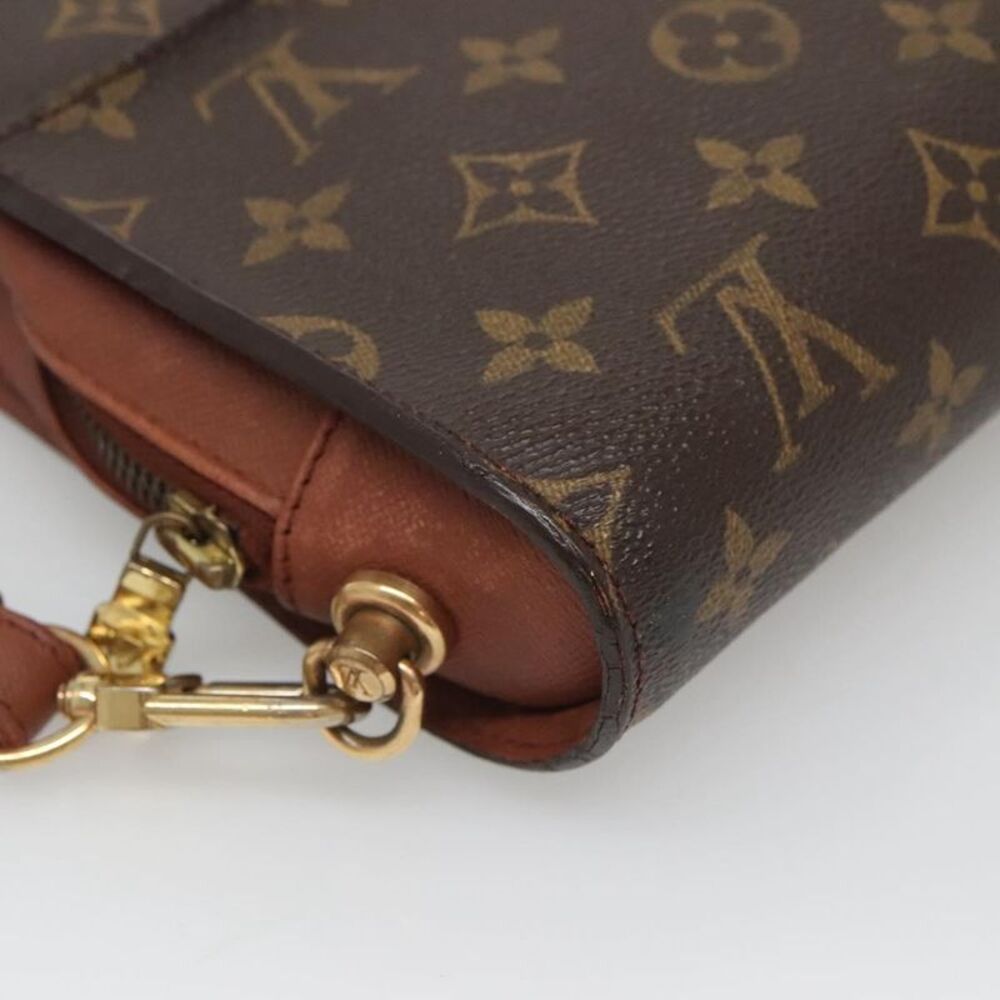 Louis Vuitton Orsay Brown Canvas Clutch Bag (Pre-Owned) - Picture 9 of 16
